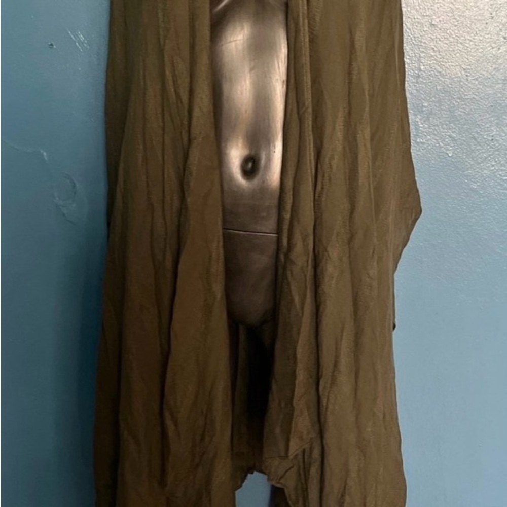 NEW Steve Madden Forest Green swim coverup kimono